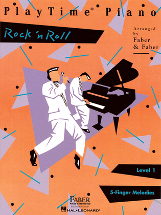 Book cover for PlayTime® Piano Rock 'n' Roll