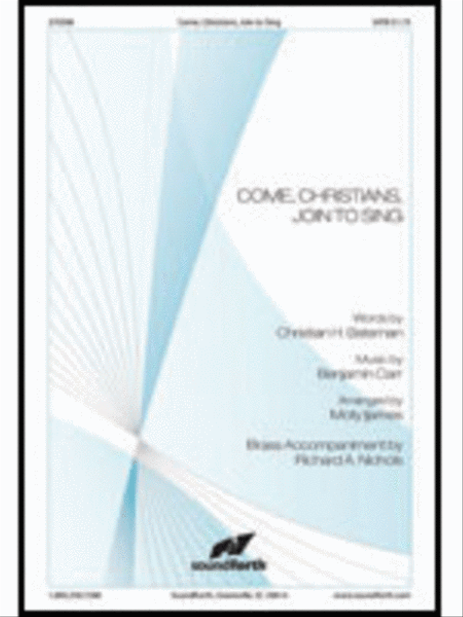 Come, Christians, Join to Sing 4-Part scores gallery preview page 1