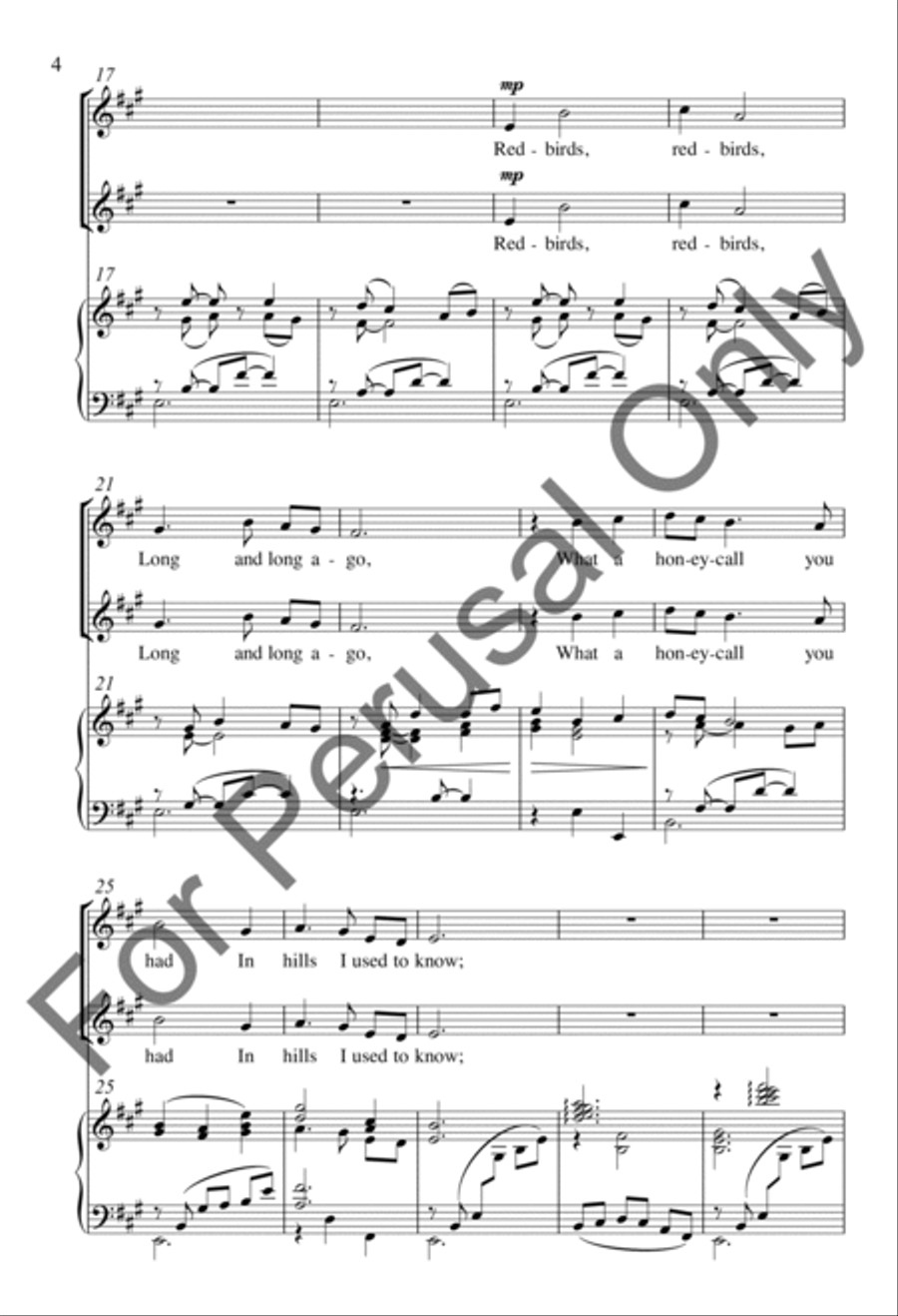 Redbirds 2-Part scores gallery preview page 3