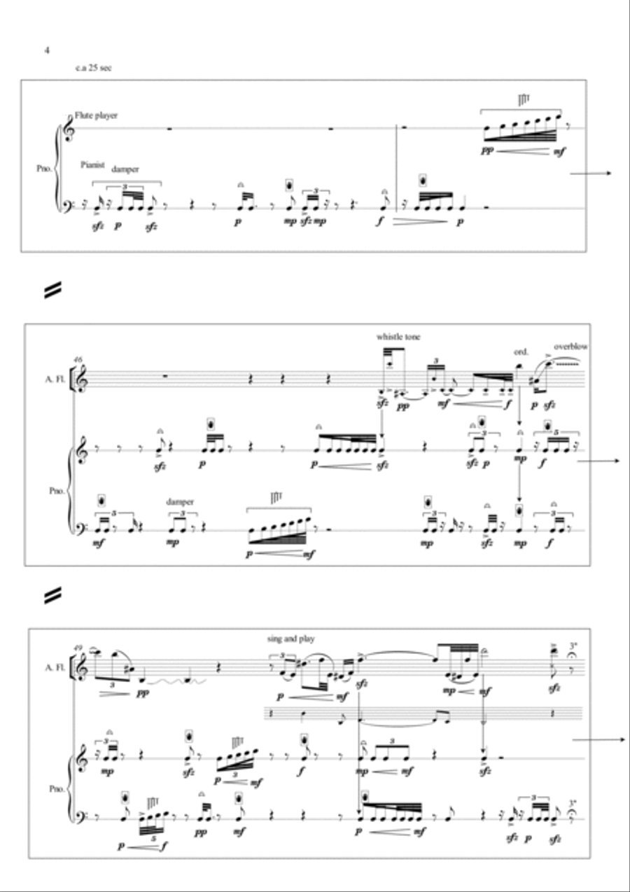 Night Tide Small Ensemble scores gallery preview page 6
