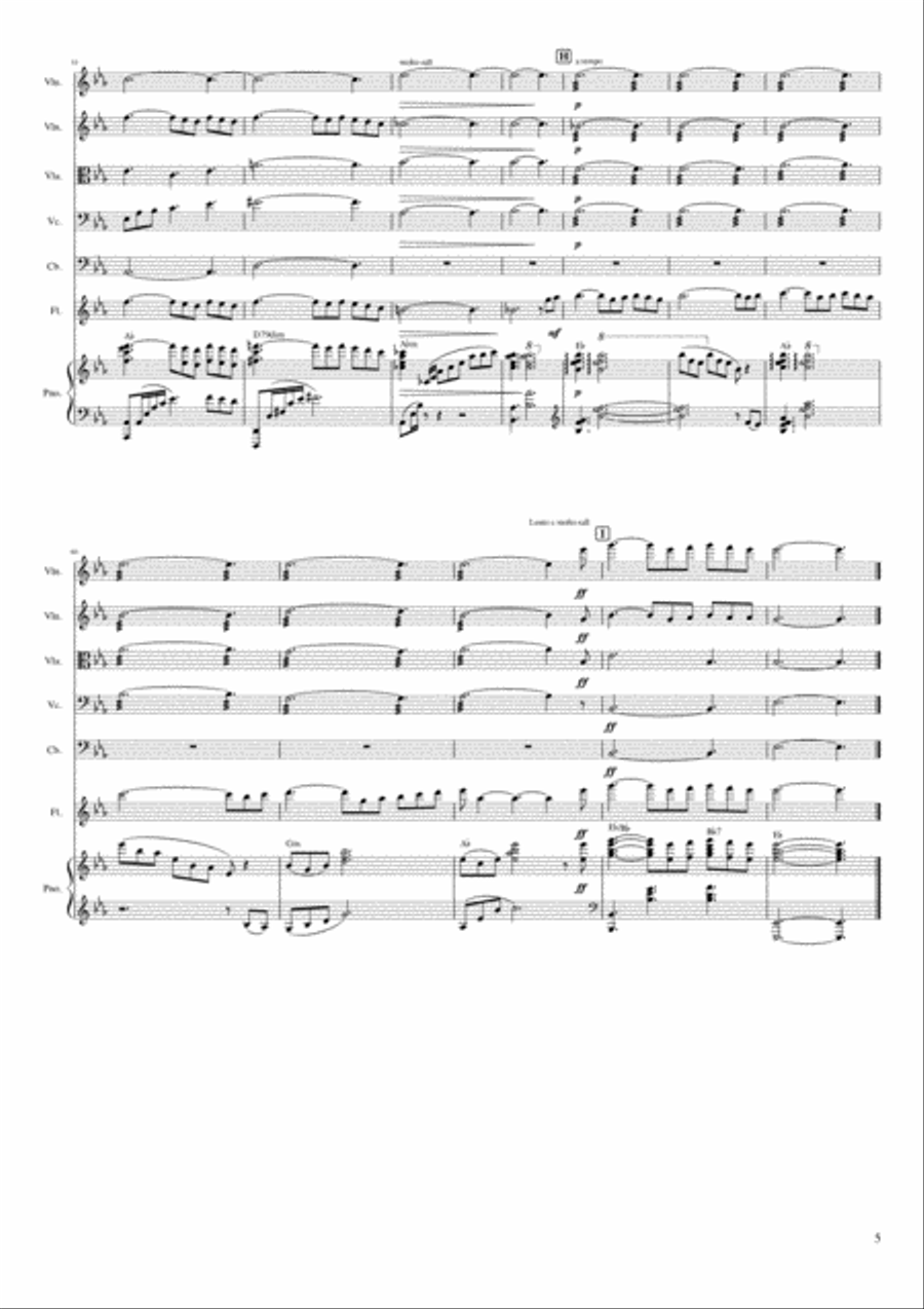 The Impossible Dream Large Ensemble scores gallery preview page 5