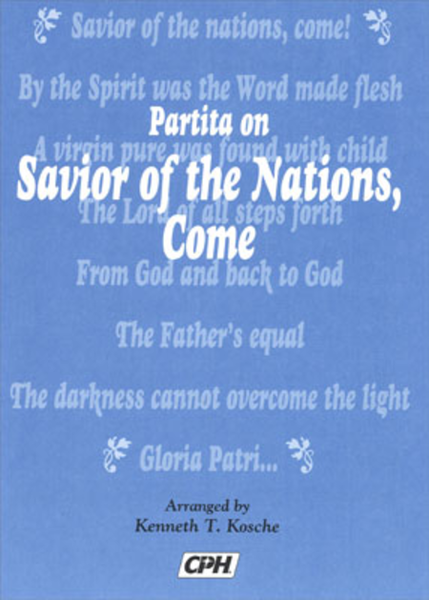 Partita on "Savior of the Nations, Come" image number null