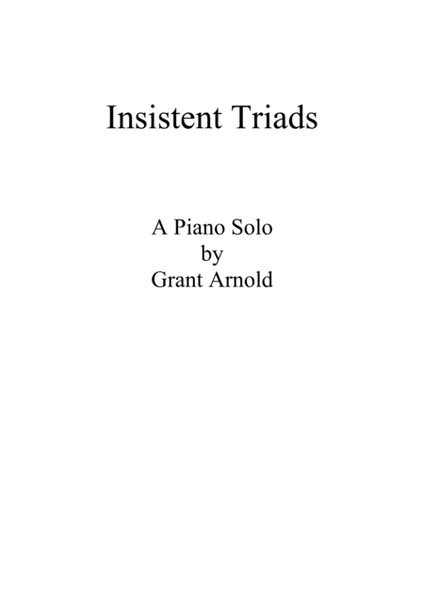 Insistent Triads image number null