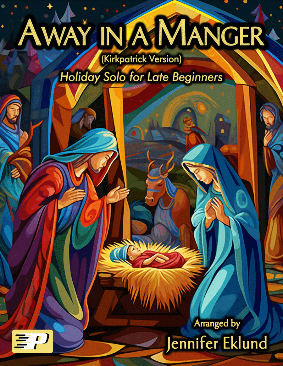 Away in a Manger (Kirkpatrick Version) (Easy Piano) Easy Piano scores gallery preview page 1