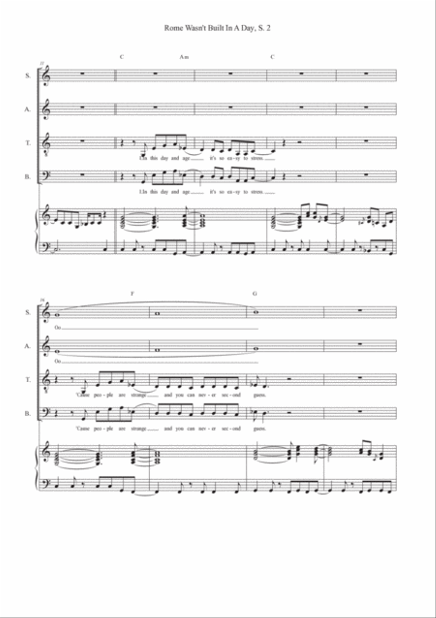 Rome Wasn't Built In A Day Divisi scores gallery preview page 2