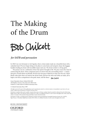 Book cover for The Making of the Drum