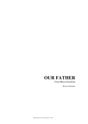 OUR FATHER - Tagliabue - From Missa Gardenia - For Soprano, Alto and Organ