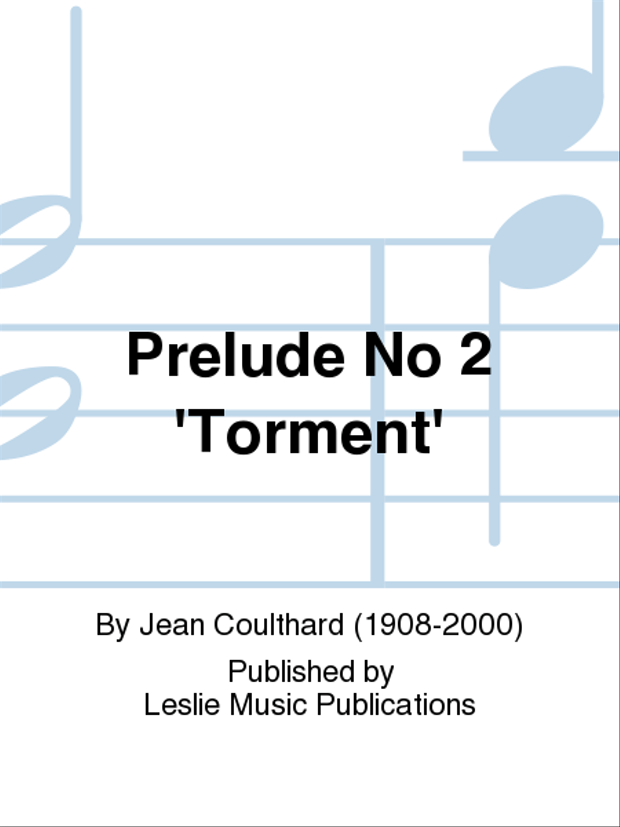 Prelude No 2 'Torment' Piano Solo scores gallery preview page 1