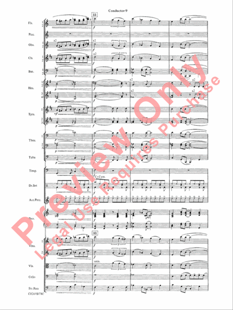 Leroy Anderson Favorites Leroy Anderson Favorites Full Orchestra scores gallery preview page 12