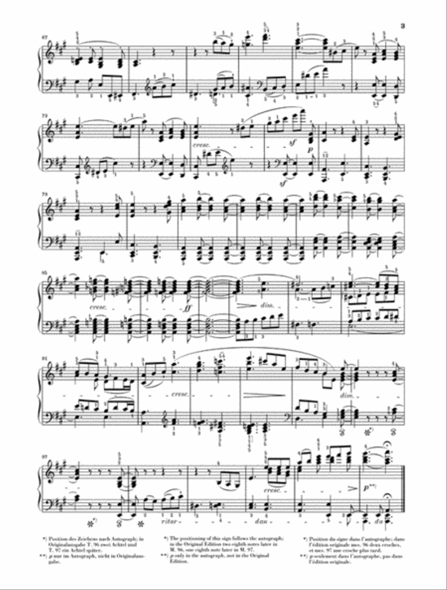 Beethoven: Sonata No. 28 in A Major, Opus 101 Piano Solo scores gallery preview page 4