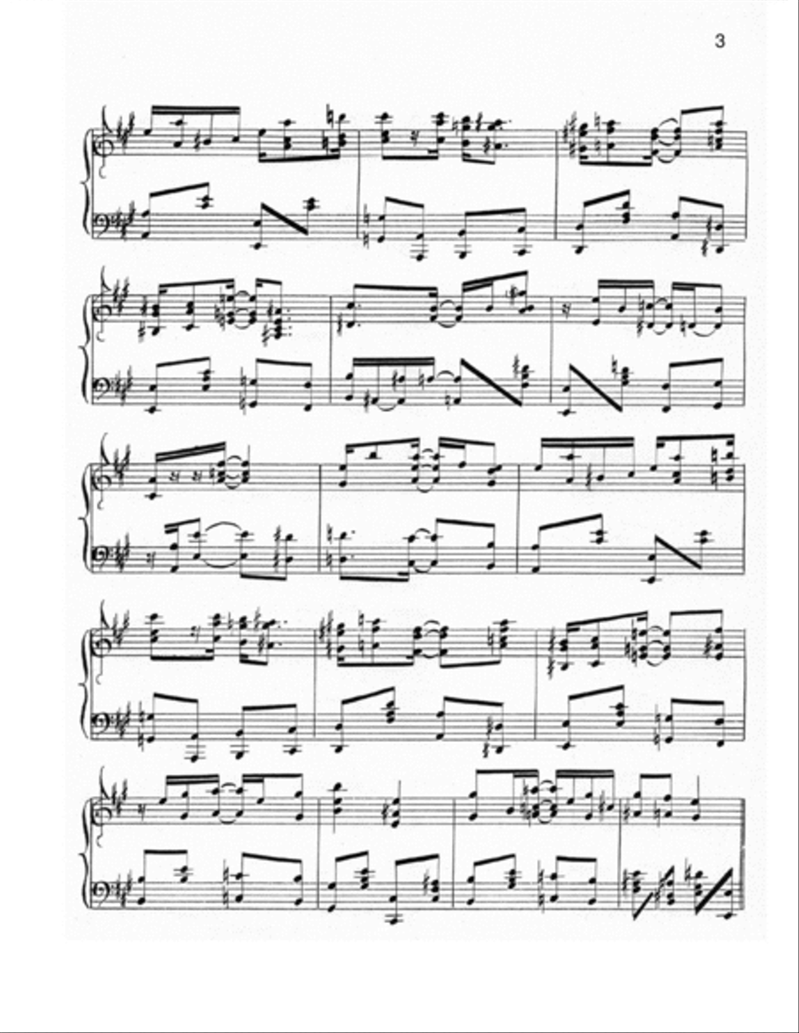 Old Streets Piano Solo scores gallery preview page 3