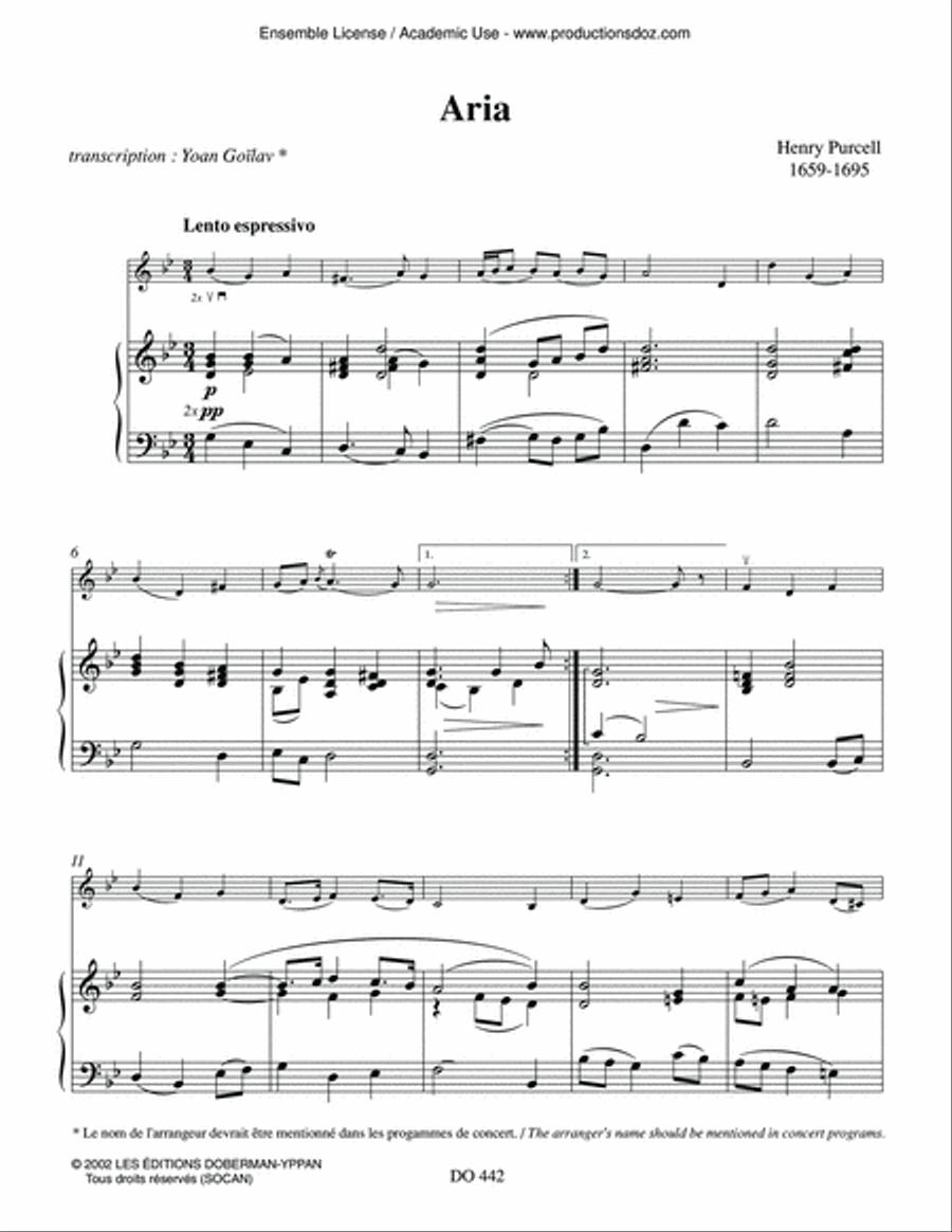 Concert Pieces for the Double Bass, Vol. 1 (bass / piano) Double Bass scores gallery preview page 6