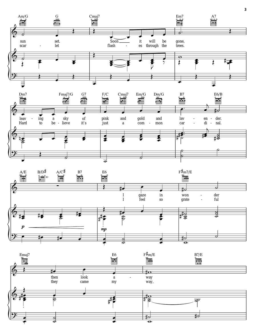 You Made My Day You Made My Day Piano, Vocal, Guitar scores gallery preview page 3