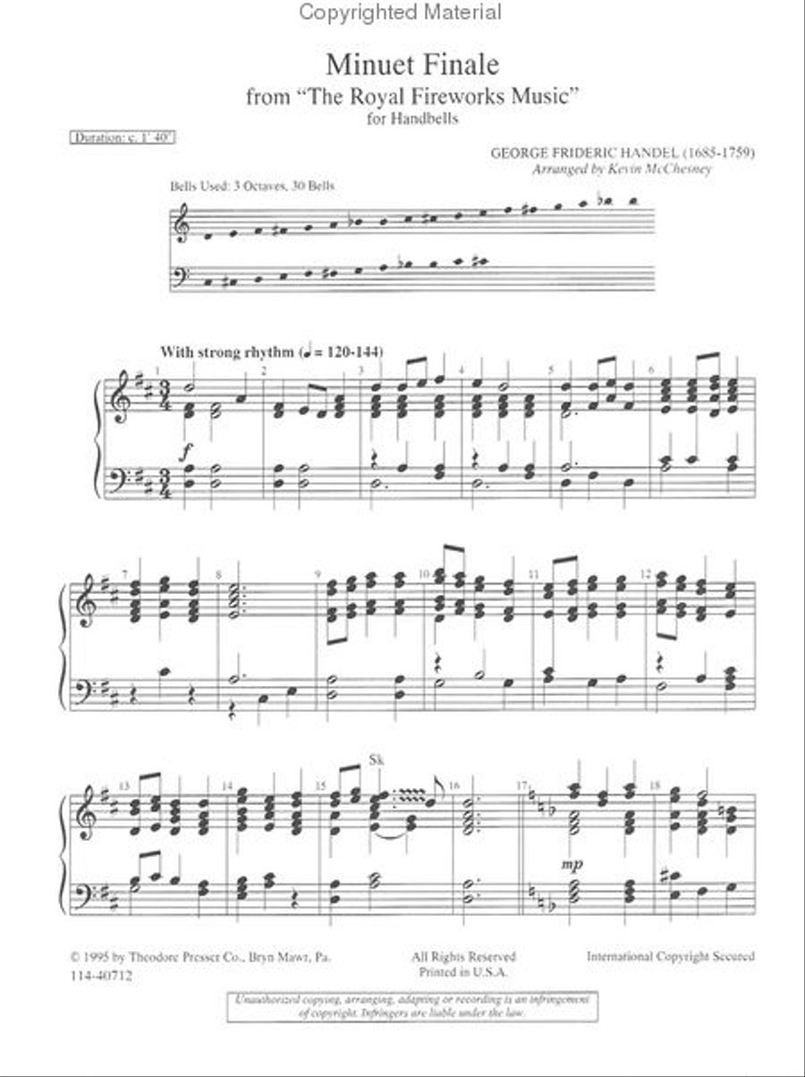 Minuet Finale Chamber Music scores gallery preview page 2