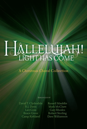 Book cover for Hallelujah! Light Has Come - Accompaniment CD (split)