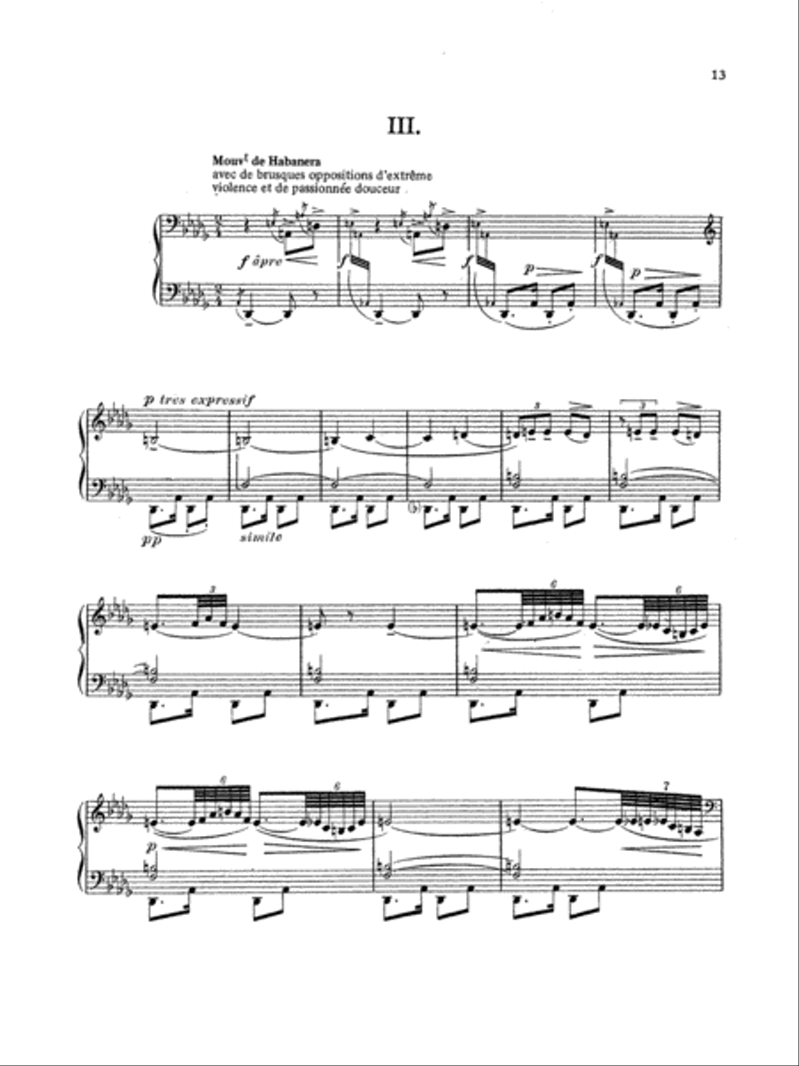 Debussy: Preludes (Volume II) Piano Solo scores gallery preview page 1