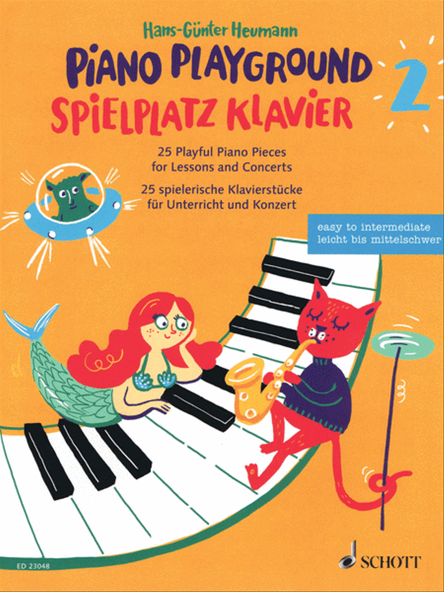 Piano Playground, Book 2 [Spielplatz Klavier 2] Piano Method scores gallery preview page 1