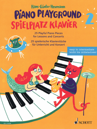 Book cover for Piano Playground, Book 2 [Spielplatz Klavier 2]