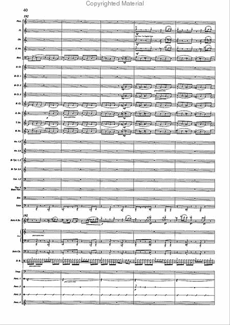 Concertango Concert Band scores gallery preview page 41