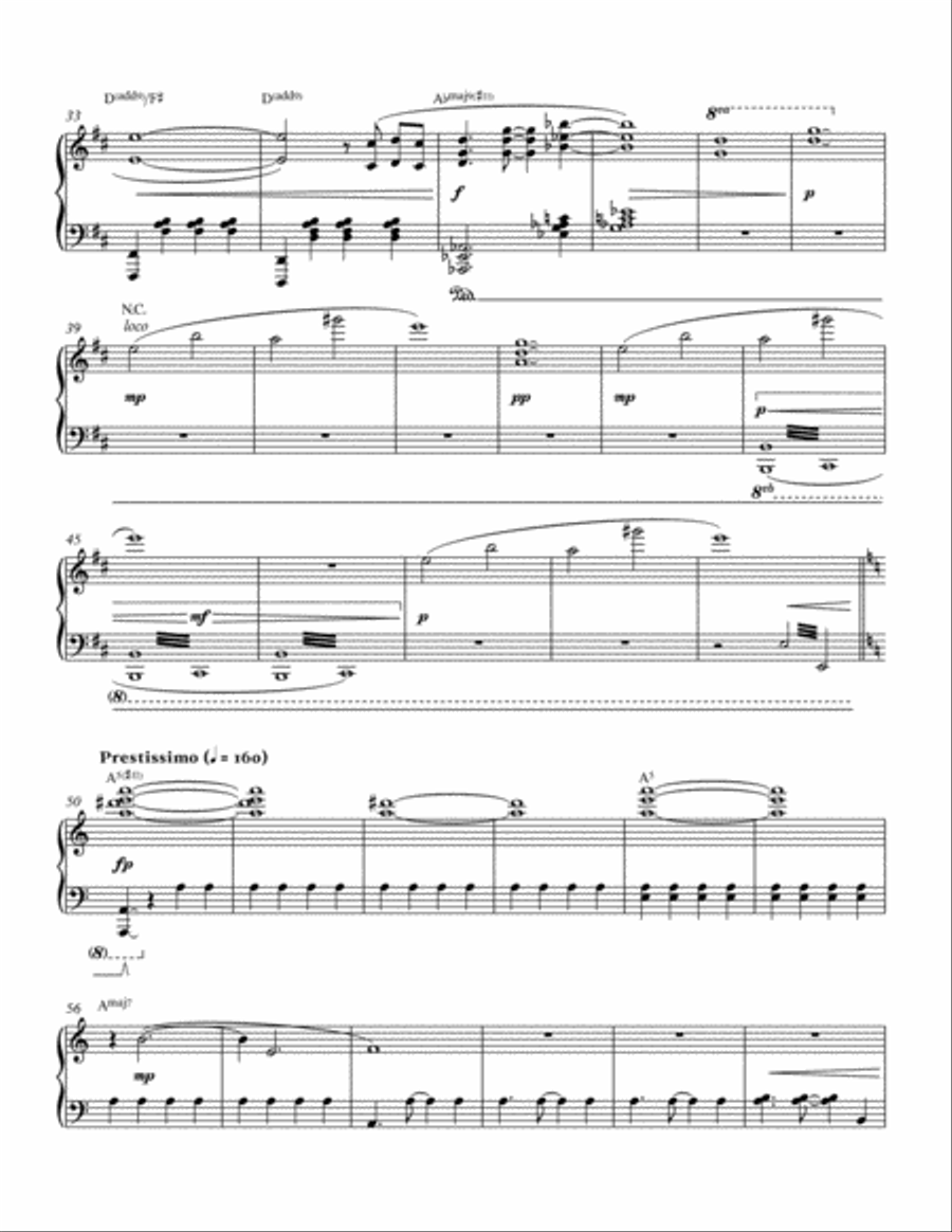 Sarffog's Domain (Moss Piano Selections) Piano Solo scores gallery preview page 5