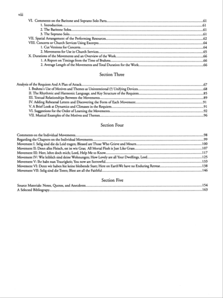 A Practical Guide for Performing, Teaching, and Singing the Brahms Requiem Choir scores gallery preview page 3
