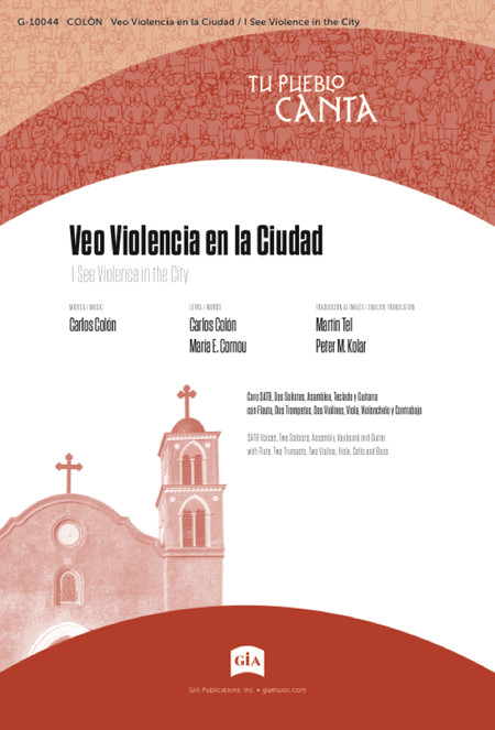 Veo Violencia en la Ciudad / I See Violence in the City - Full Score and Parts
