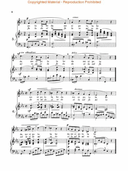 36 Eight-Measure Vocalises, Op. 93