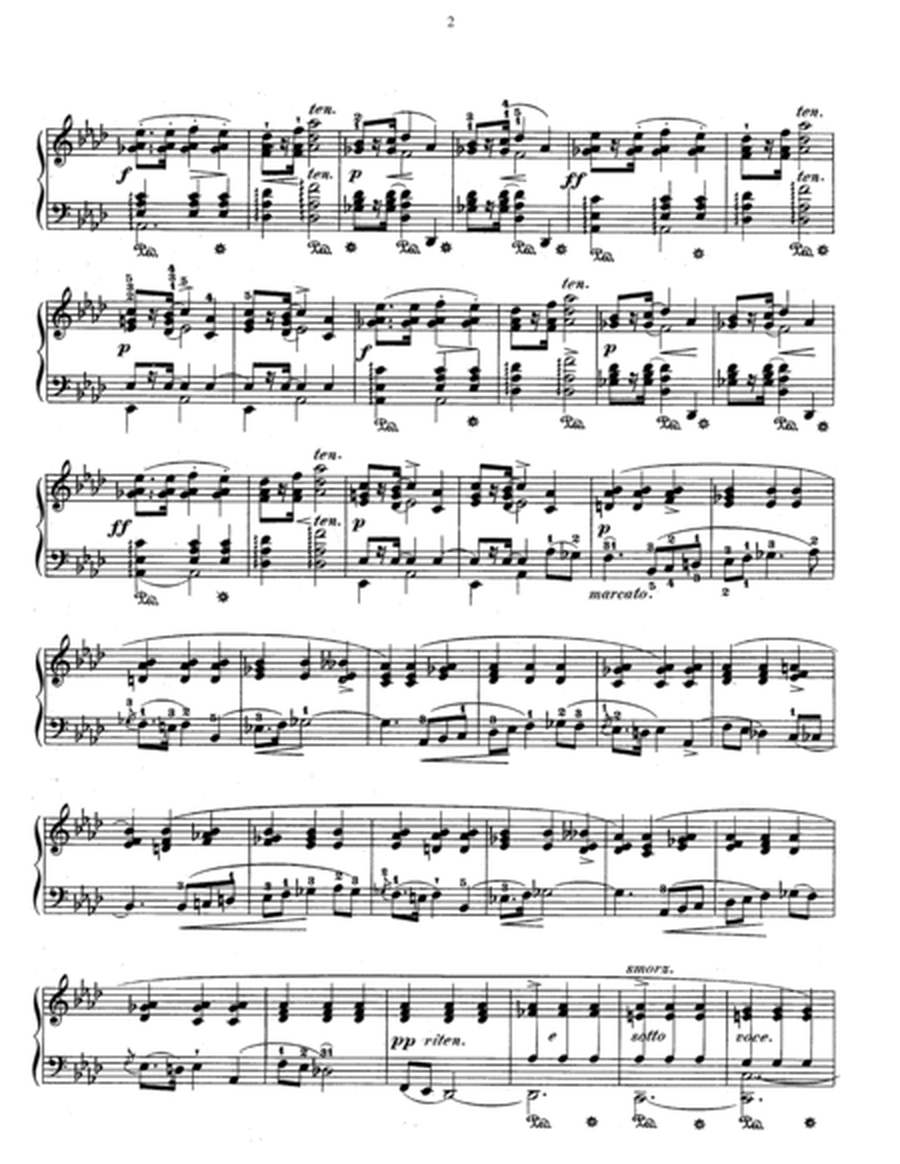 Chopin Mazurka Op. 7 No. 3 in F Minor (Fm) image number null