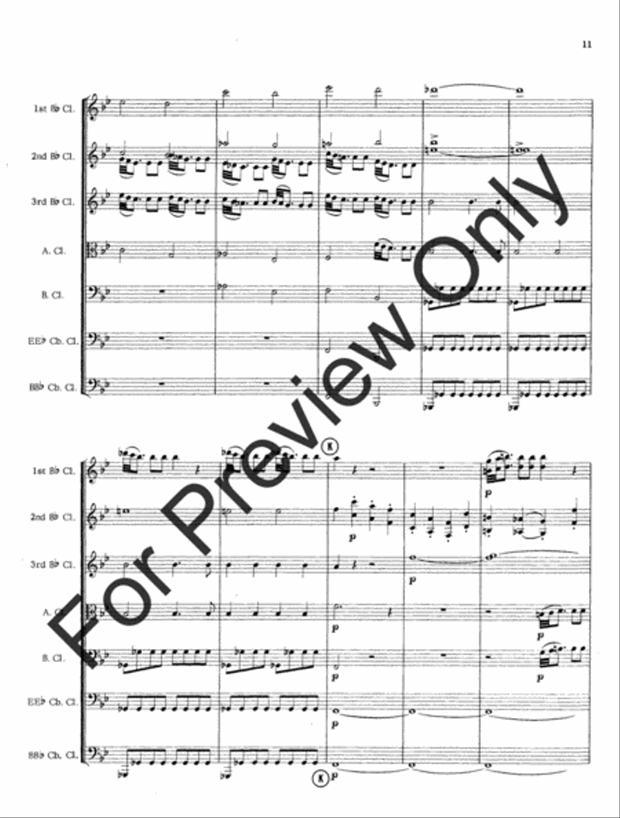 Impresario Overture B-Flat Clarinet scores gallery preview page 14