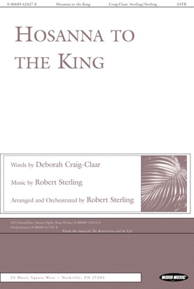 Book cover for Hosanna To The King - Anthem