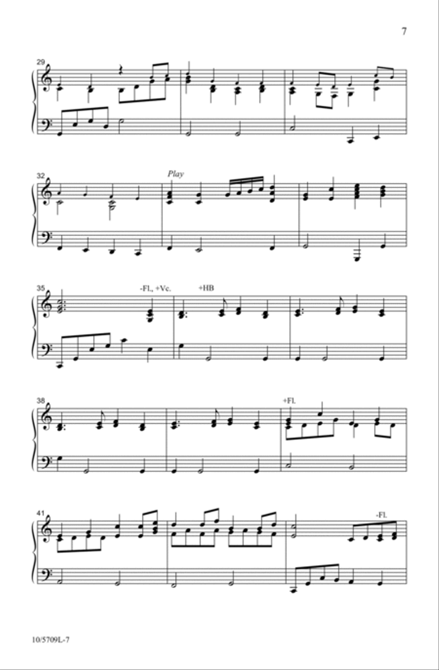 Preparing Our Hearts Preparing Our Hearts 4-Part scores gallery preview page 7