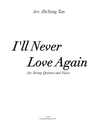 I'll Never Love Again