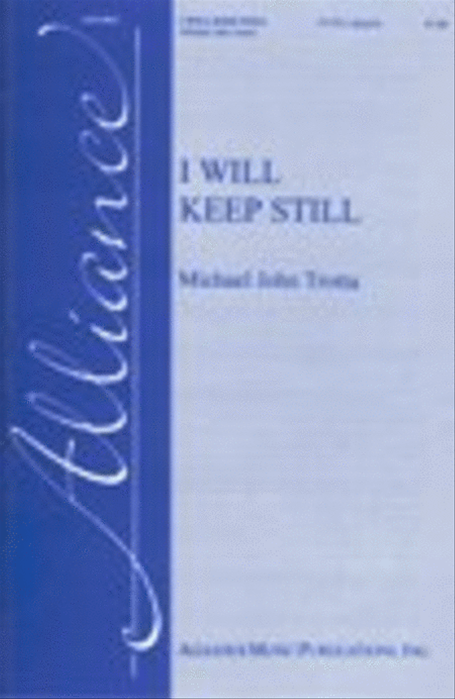 I Will Keep Still 4-Part scores gallery preview page 1