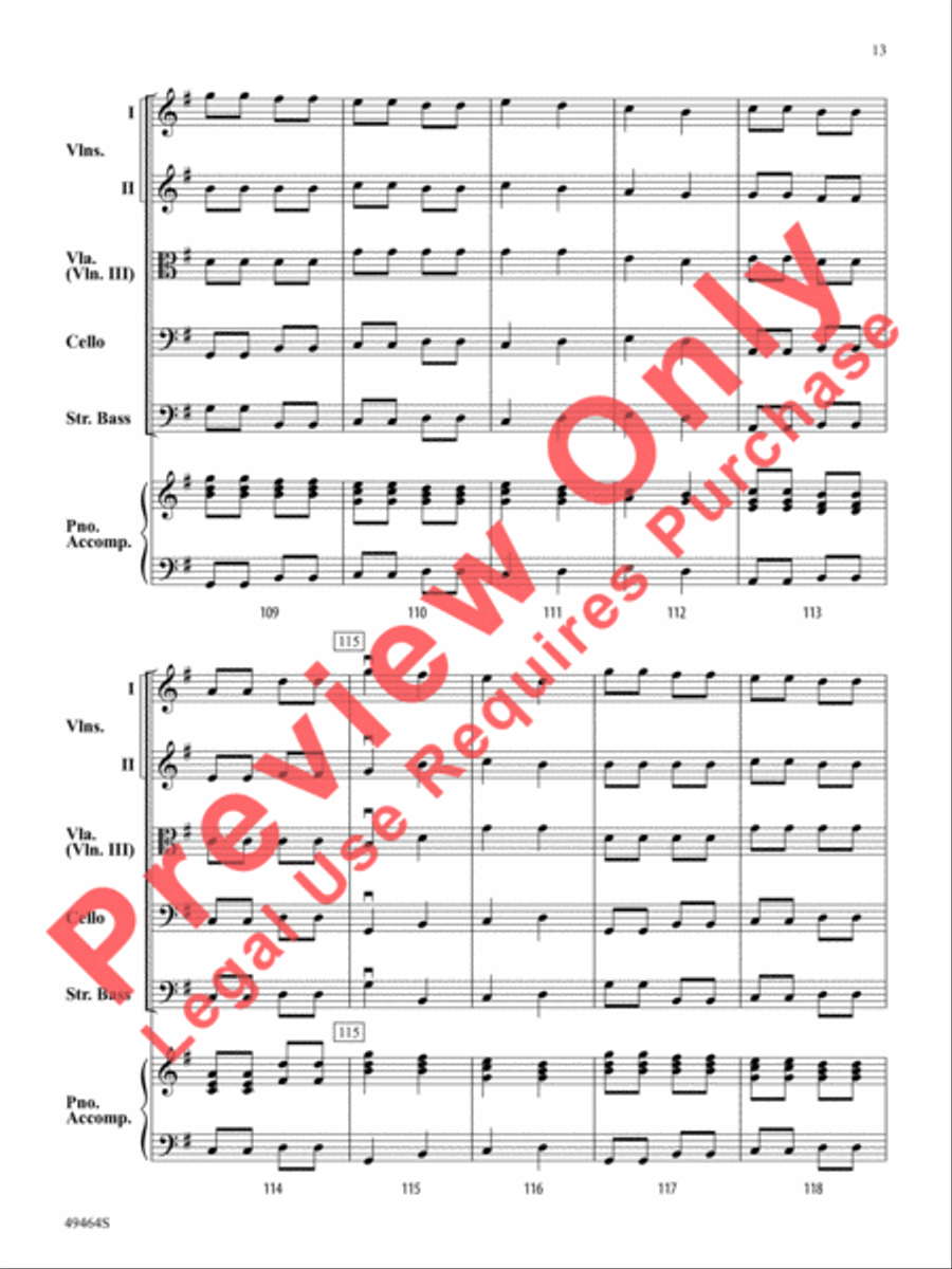 Spiccato Palooza! String Orchestra scores gallery preview page 14