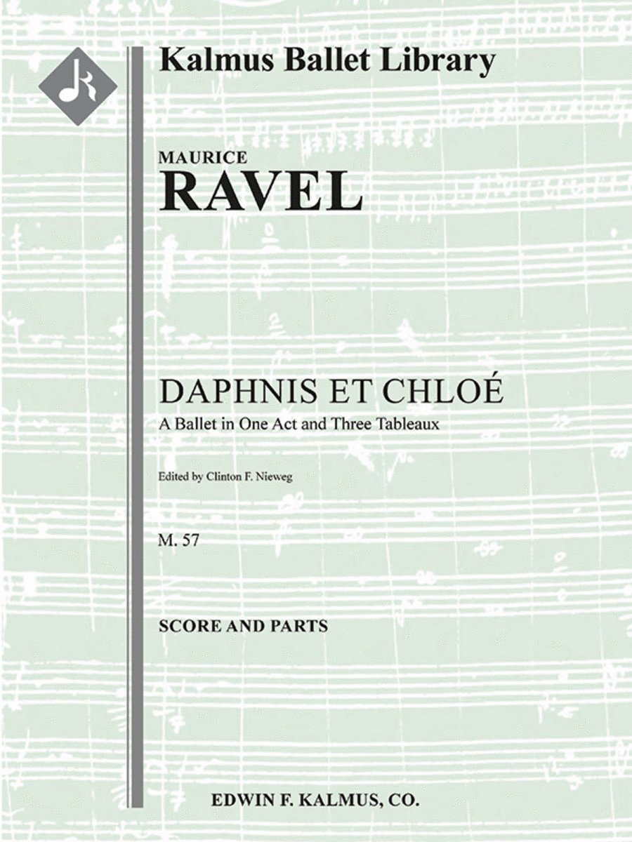 Daphnis et Chloe Choir scores gallery preview page 1
