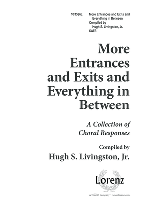 Book cover for More Entrances & Exits & Everything In Between