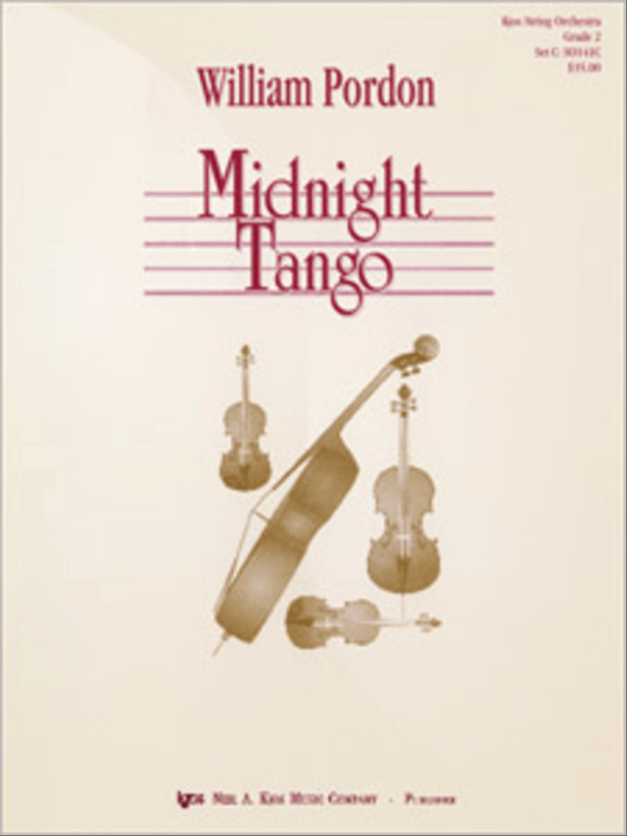 Midnight Tango Midnight Tango String Orchestra scores gallery preview page 1