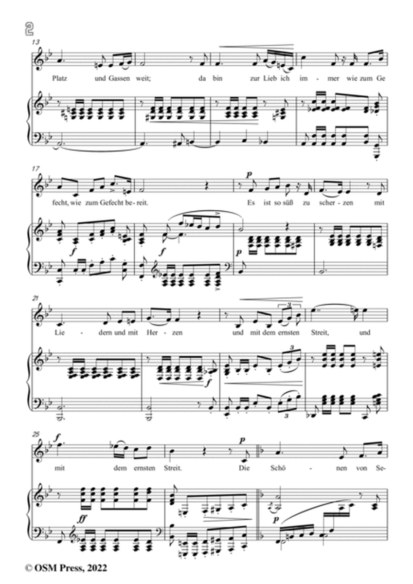 Schumann-Der Hidalgo,Op.30 No.3, in B flat Major image number null