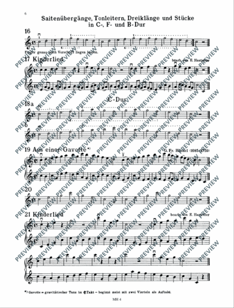 Das Geigenspiel Das Geigenspiel Violin scores gallery preview page 7