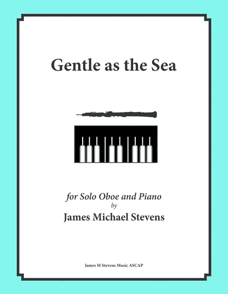 Gentle as the Sea - Oboe & Piano image number null