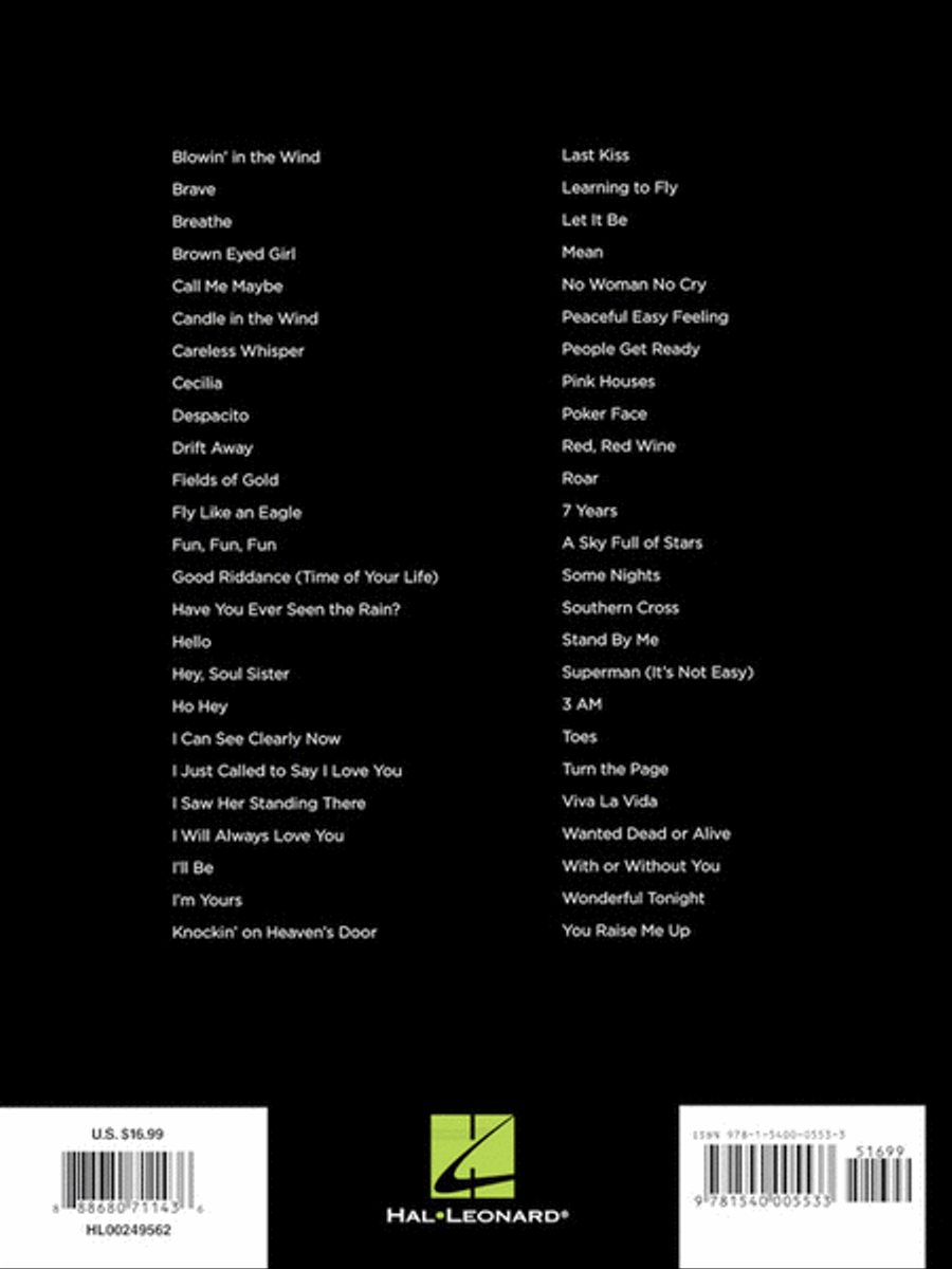 First 50 4-Chord Songs You Should Play on the Piano Easy Piano scores gallery preview page 6