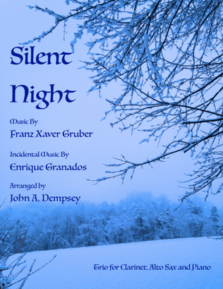 Book cover for Silent Night (Trio for Clarinet, Alto Sax and Piano)