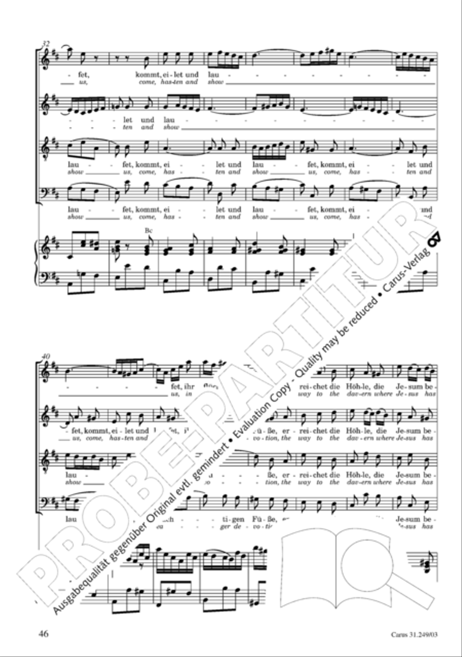 Osteroratorium 4-Part scores gallery preview page 47