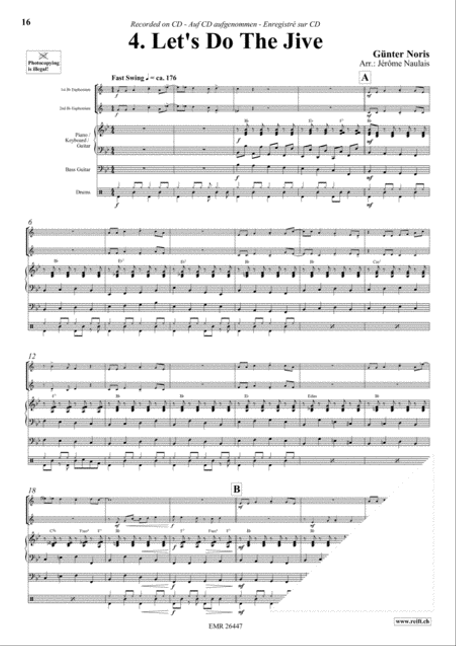 Let's Dance Volume 3 Euphonium Duet scores gallery preview page 6