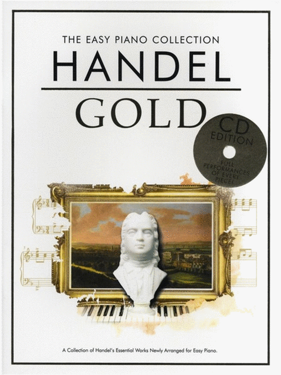 Easy Piano Collection Handel Gold Book/CD