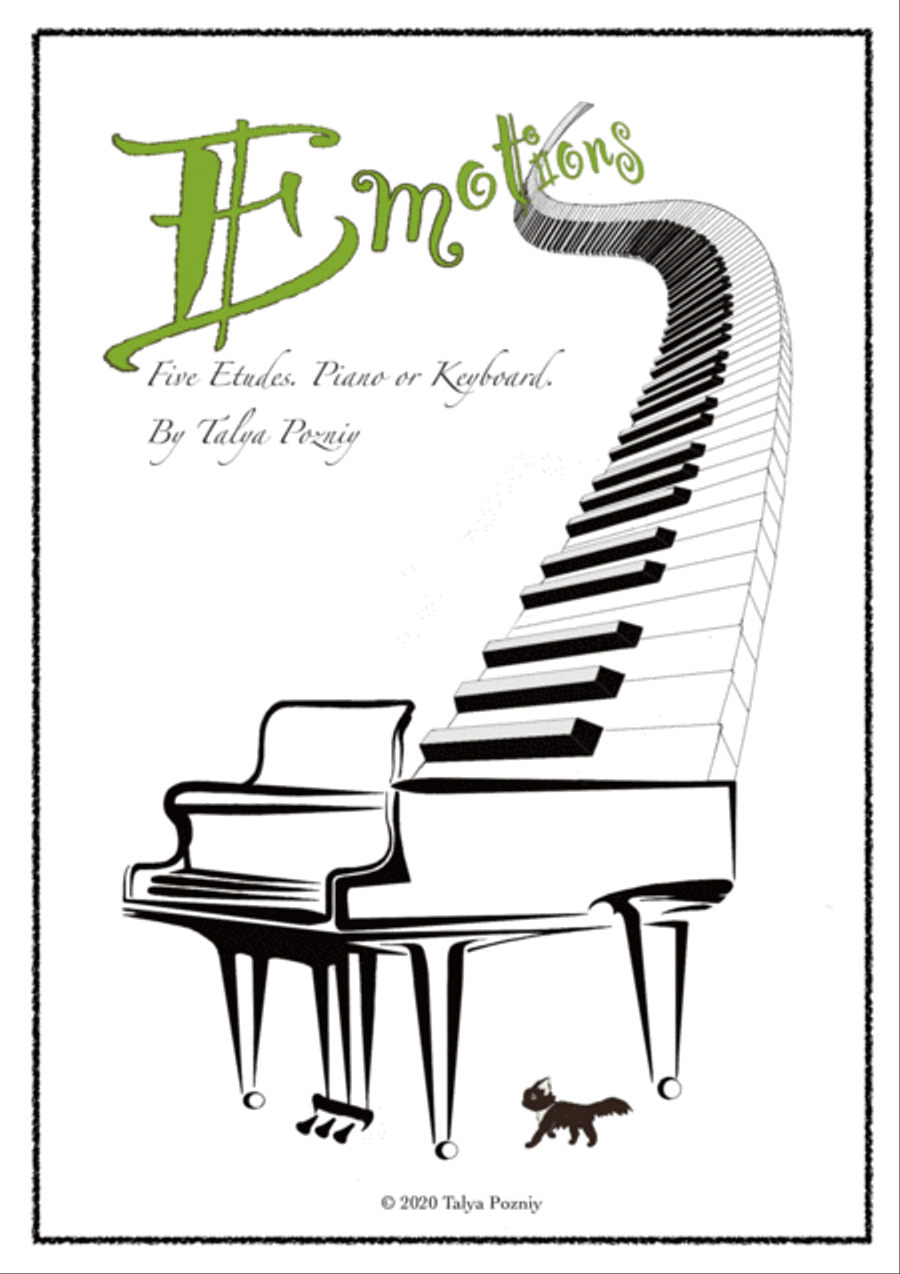 Emotions. Daylight Etudes. by Talya Pozniy Piano Method scores gallery preview page 1