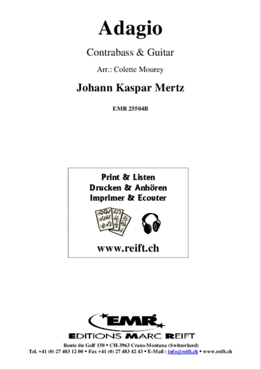 Adagio Adagio Double Bass scores gallery preview page 2