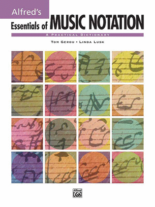 Book cover for Essentials of Music Notation