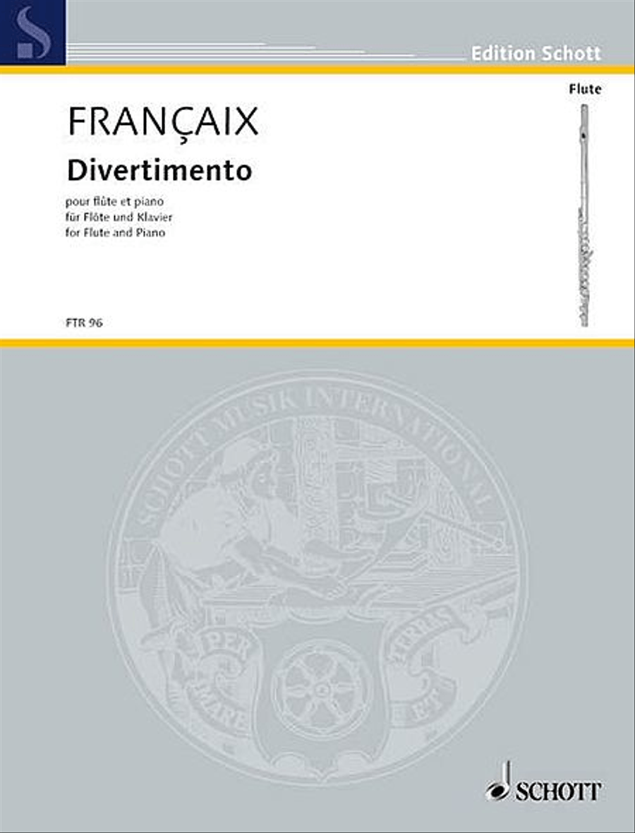 Divertimento Divertimento Flute Solo scores gallery preview page 1