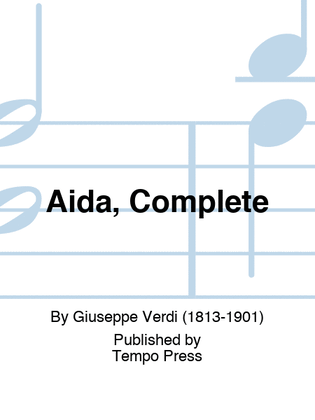 Book cover for Aida, Complete